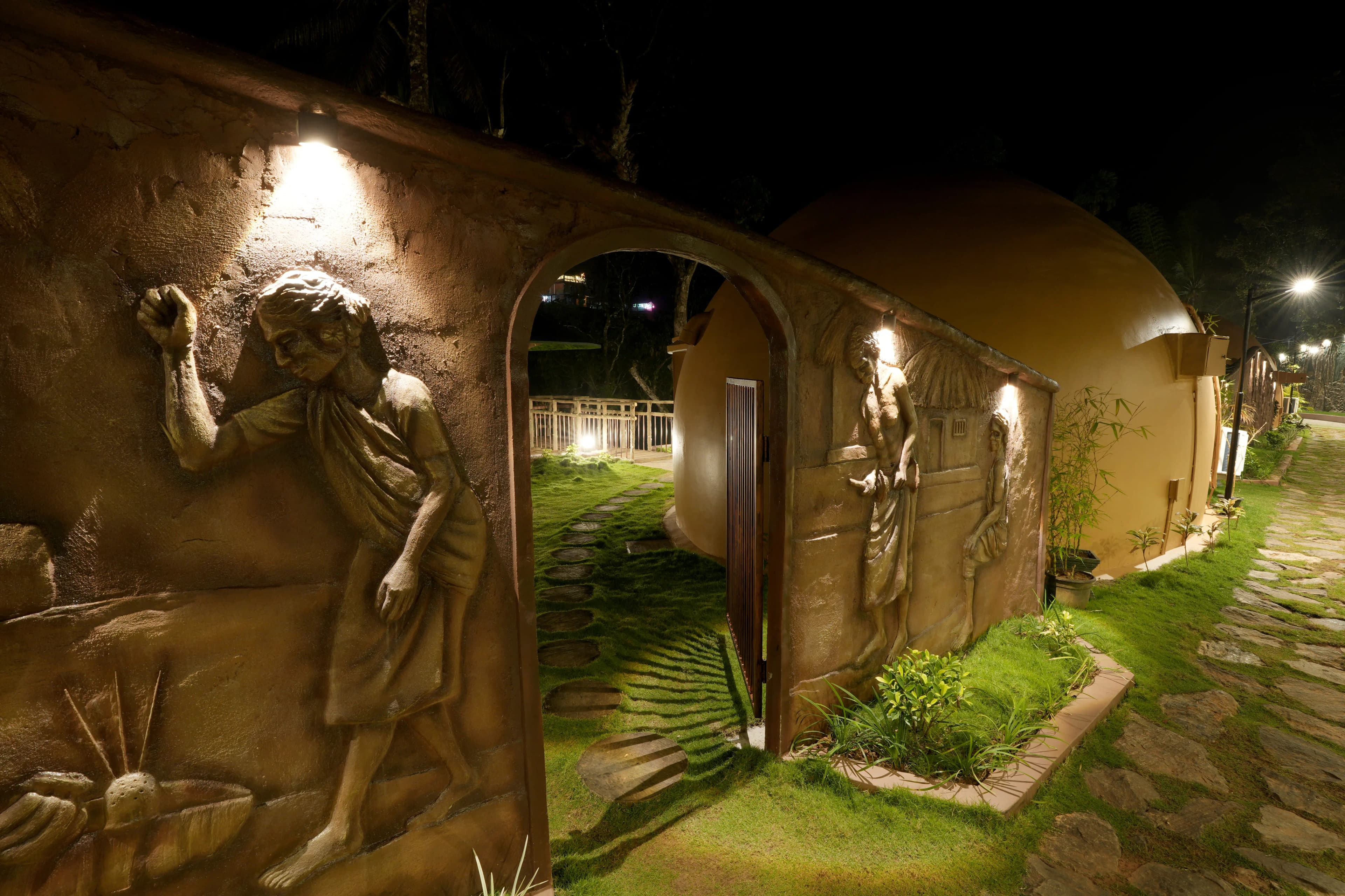 Earthen Archway Sculptures