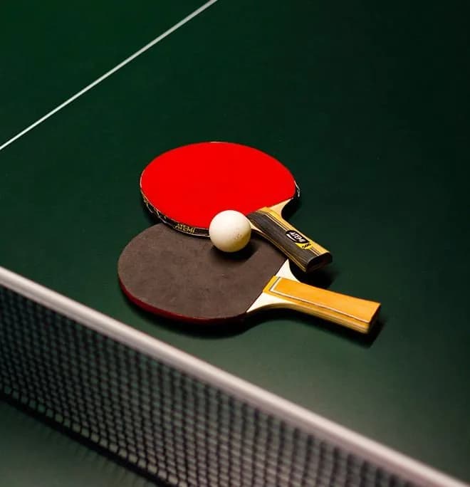 Close-up of hands playing carrom